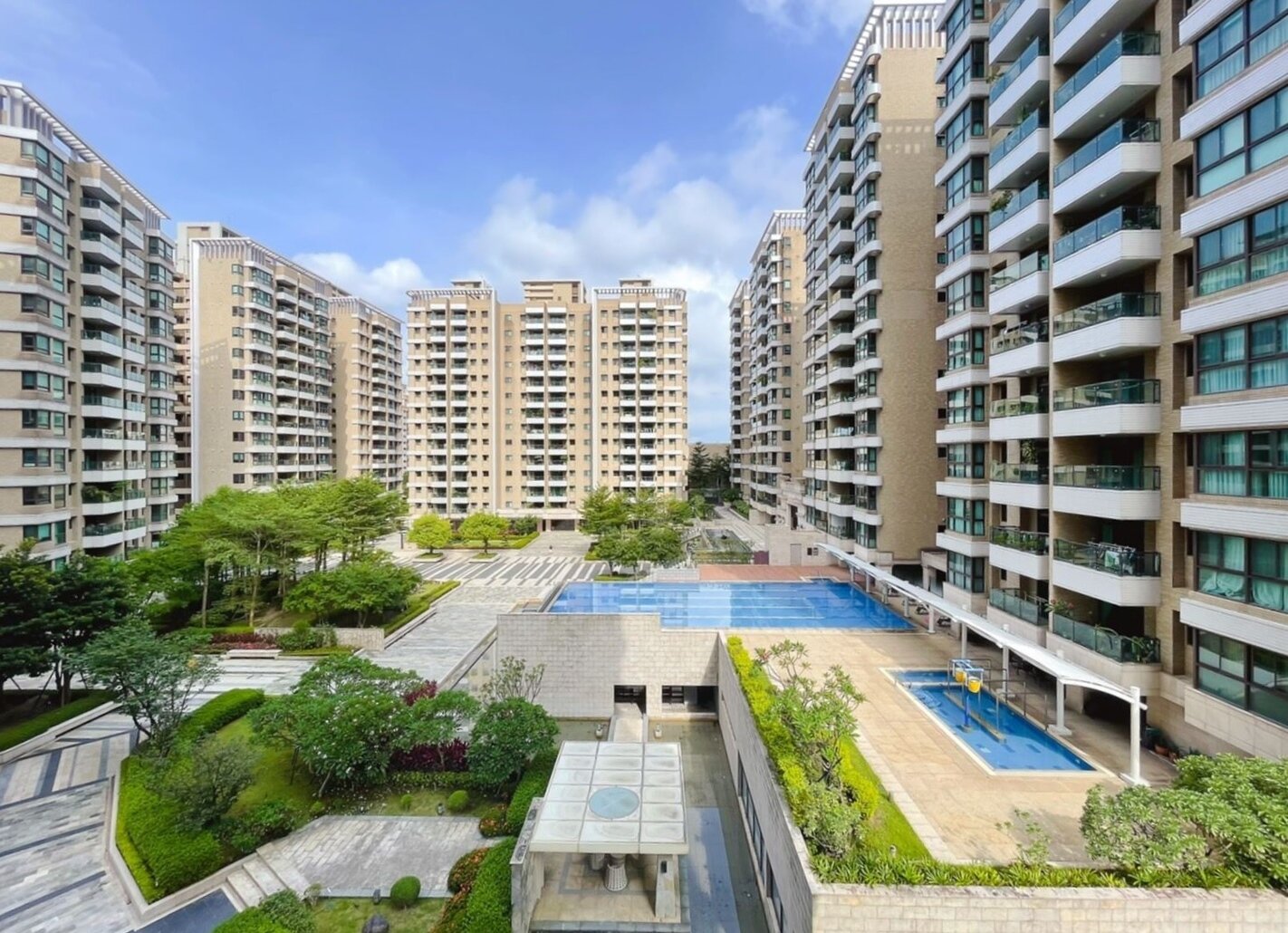 因房屋供給量大,淡水5年房價上漲18.1%,是新北市前5名人口增長區中漲幅最少的行政區。圖/永慶房產集團提供