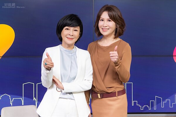 雙天后合體!吳淡如、陳斐娟暢談買房心法 「房價漲跌」不要太在意(圖/好房網News)