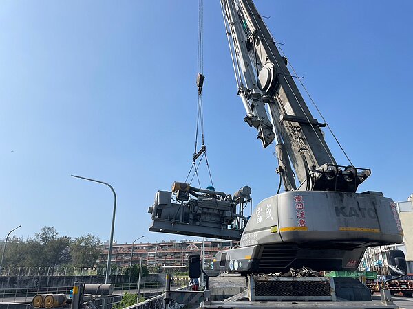 4950萬元倍增岡山潭底社區防洪抽水量。圖/高雄市政府提供