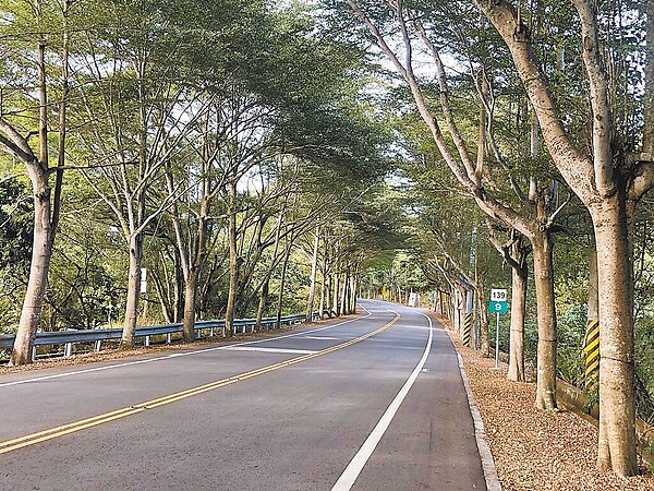 彰化縣政府針對縣道139線投入2.2億元,提升道路品質改善,已經全部完工,包括重鋪柏油、重畫標線、增加植栽等。圖/彰化縣政府工務處提供/吳敏菁彰化傳真