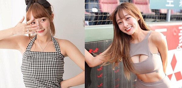 樂天桃猿啦啦隊女孩林襄人紅是非多，坦言被貼「做作」標籤非常在意。圖／截自林襄IG