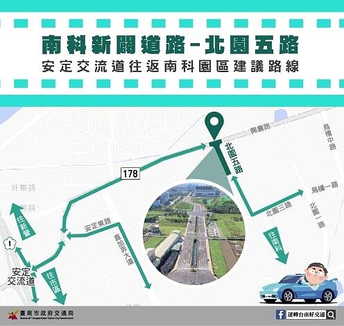 北園五路。圖/南市府提供
