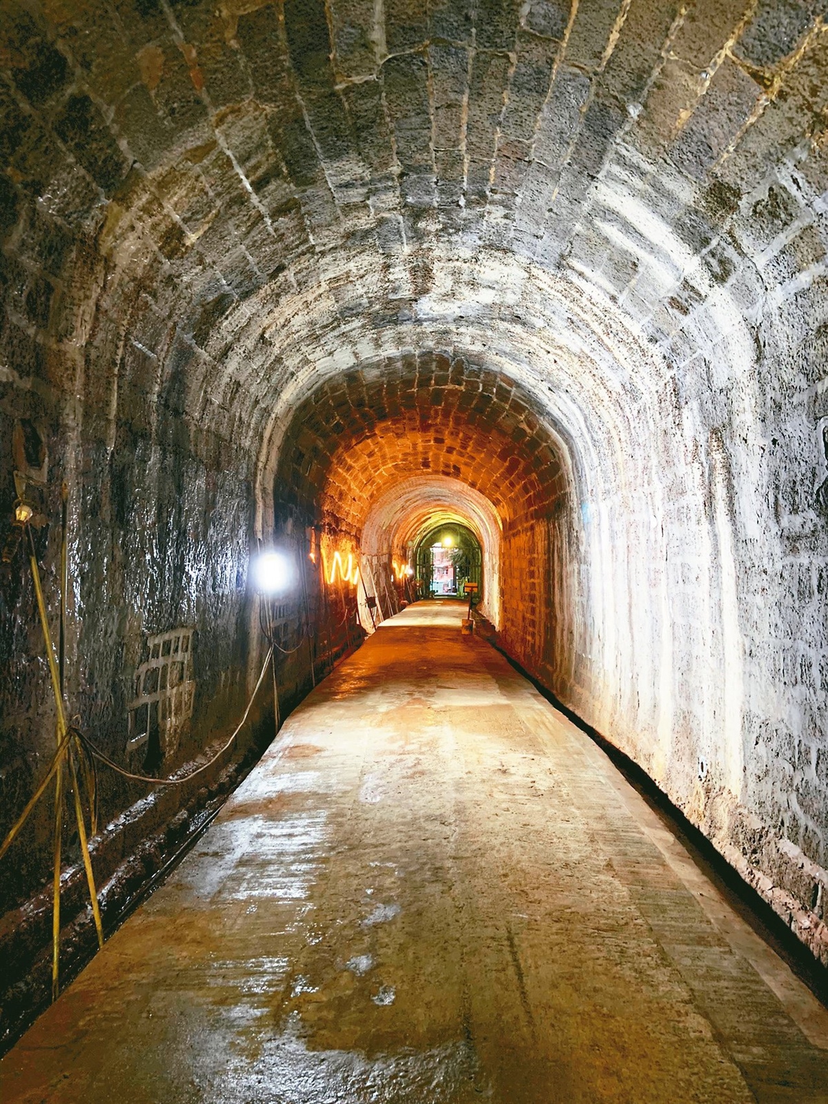 封閉13年的劉銘傳隧道明年初重現百年風華，裡面藏「426」密碼。圖／基隆文化局提供