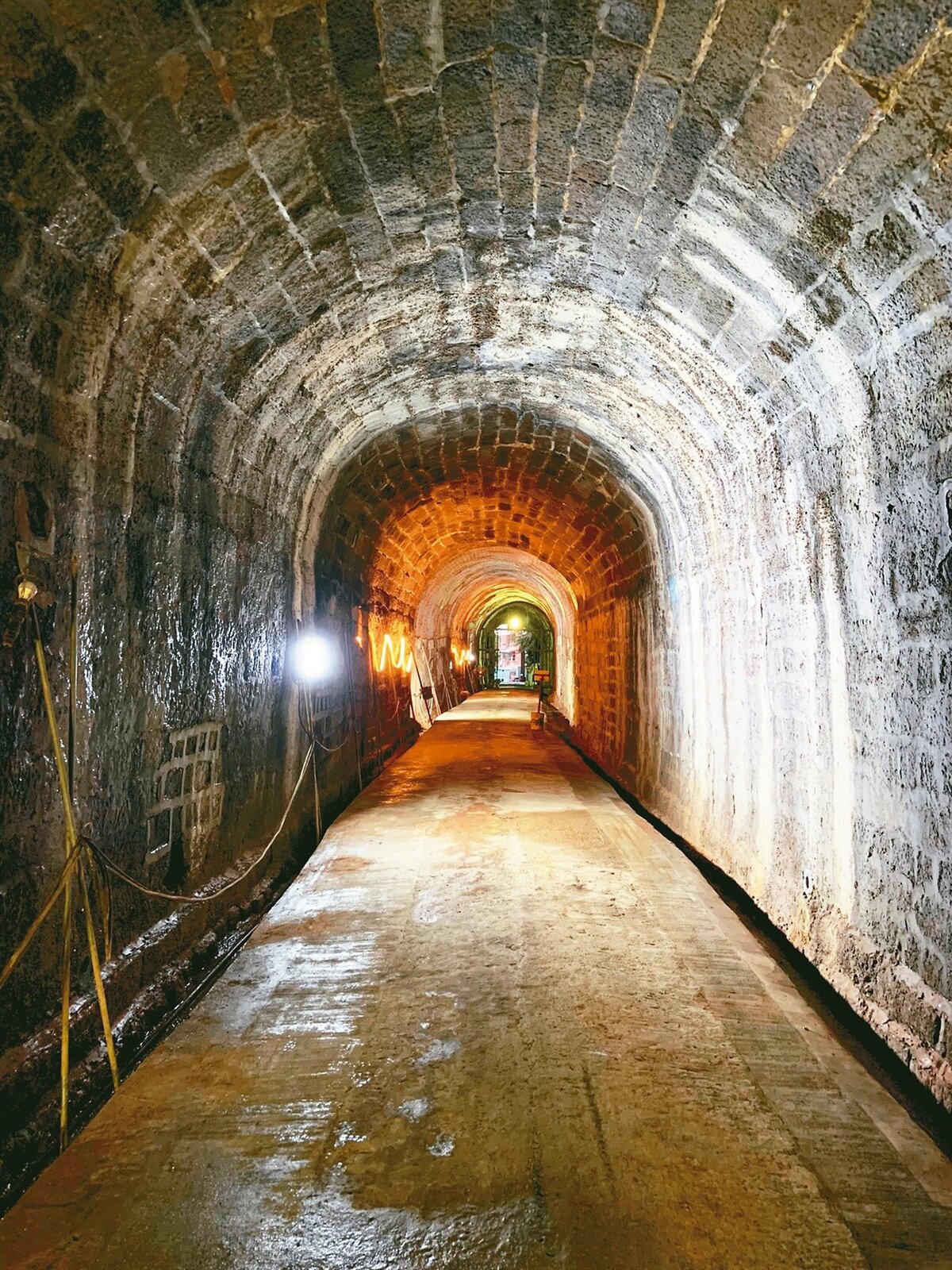 封閉13年的劉銘傳隧道明年初重現百年風華,裡面藏「426」密碼。圖/基隆文化局提供