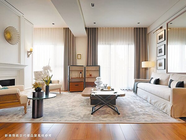 擁有八大事業體基礎的新美齊集團插旗板橋,與75年營造底蘊的大陸工程合作,「新美齊世代」成為新地標。圖/新美齊世代提供