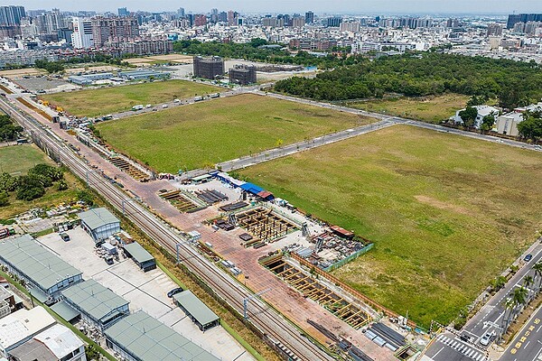 台南鐵路地下化。圖／聯合報