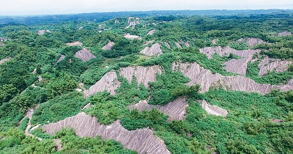 台南龍崎牛埔已被市府公告為市定自然地景，但有30多公頃土地要設置南區事業廢棄物綜合處理中心。圖／台南社大提供