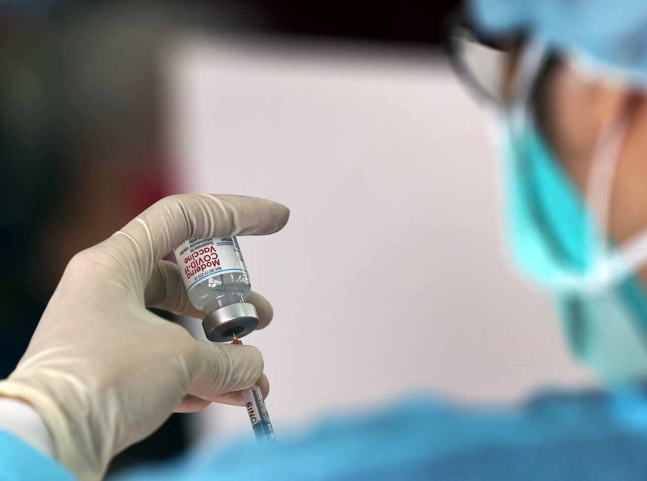 圖為莫德納疫苗。圖/聯合報系資料照片