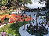 台灣第一水庫虎頭埤「觀光前瞻工程」落成　遊客日增