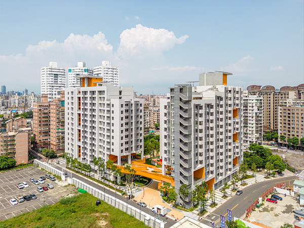 土城員和社宅空拍圖。圖/新北市府提供