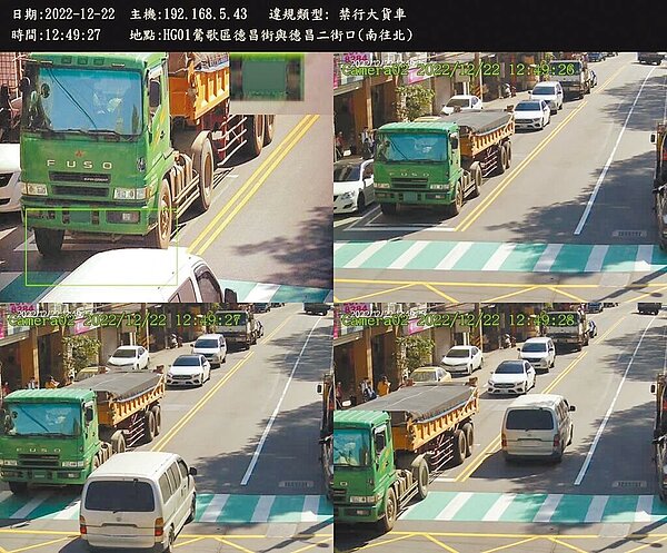 新北市交通大隊表示,鶯歌區永吉國小周邊路段將設置科技執法,守護學童上下學安全。(新北市交大提供)