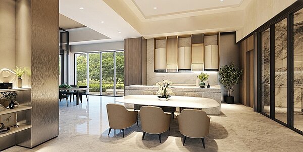 媽媽教室可供住戶在此交流廚藝。圖/明志書苑提供