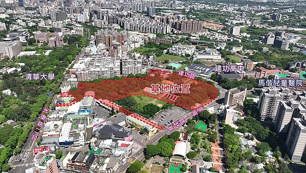 國家住都中心「新竹市建功Campus權利變換公辦都更案」公開徵求實施者,預定於明年1月13日於臉書粉絲專頁舉辦線上招商說明會。圖/國家住都中心提供