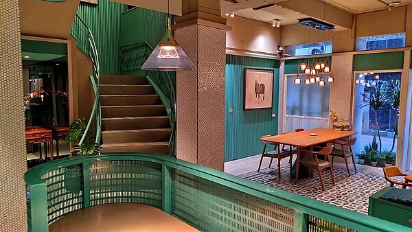 柳梢青餐廳使閒置老建物活化再生。圖/台中市政府提供