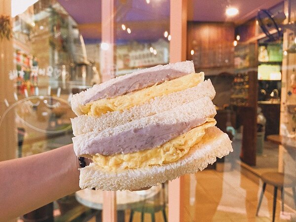 炭烤土司廣受客人喜愛。圖片取自初日三明治