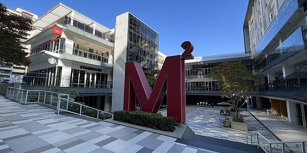 中科商圈生活機能完善,周邊還有許多小型商場。圖/業者提供