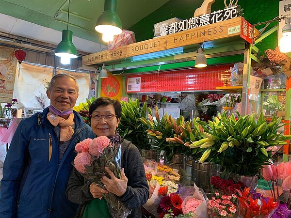 熱情可愛的老闆、老闆娘。圖/林若瑋攝影