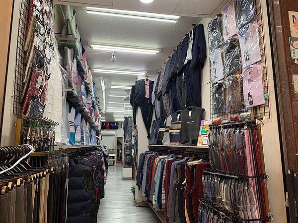 台北男裝行在此區服務已久。圖/林若瑋攝影