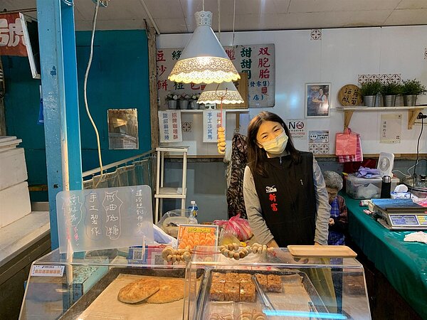 可愛活力的老闆。圖/林若瑋攝影