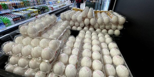 2022年國內雞蛋價格漲了三波。圖／中時報系資料照