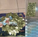 滿滿的金幣…存了一年50元硬幣「無假幣問題」　網共鳴：有同類感覺真好