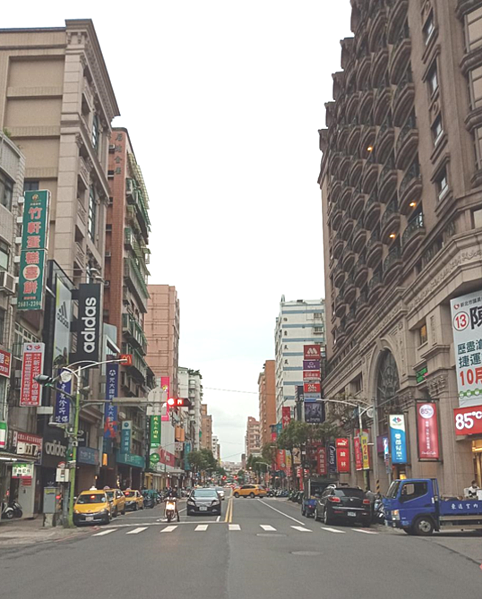 樹林區中山路一段街景。圖／新北市府提供