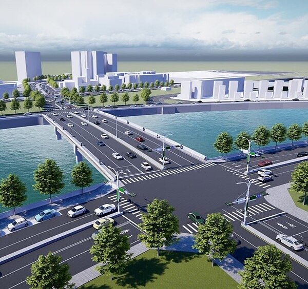 已有46年歷史的九如橋將於明年改建。圖/高雄市政府提供