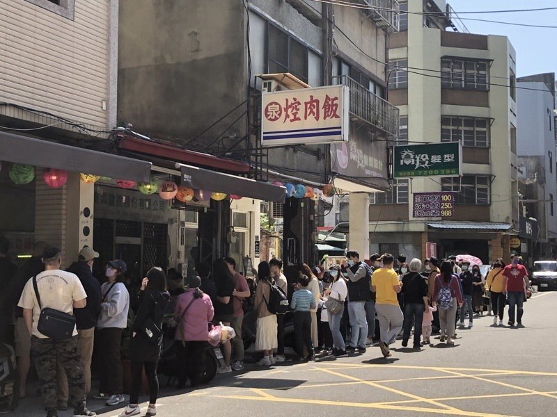 彰化阿泉爌肉飯今晚公告將漲價。記者林敬家／攝影 