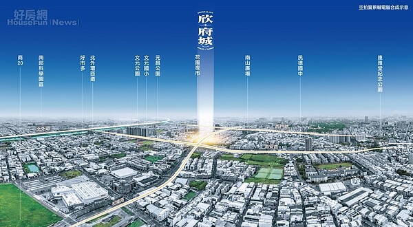 【欣府城】在鄭仔寮生活圈,是台南北區所謂的「富人區」