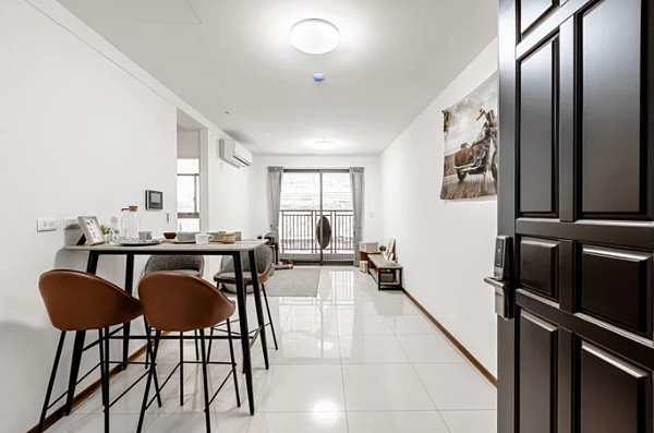 台中市南屯區社會住宅「建功1號好宅」規劃78戶,1月12日上午10時將辦理電腦抽籤作業,最快可於今年3月底入住。圖/台中市住宅處提供