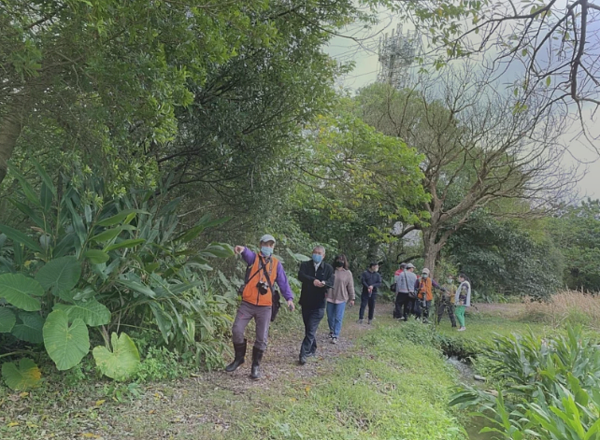 漳和濕地開放預約組團入園參訪。圖／新北環保局提供