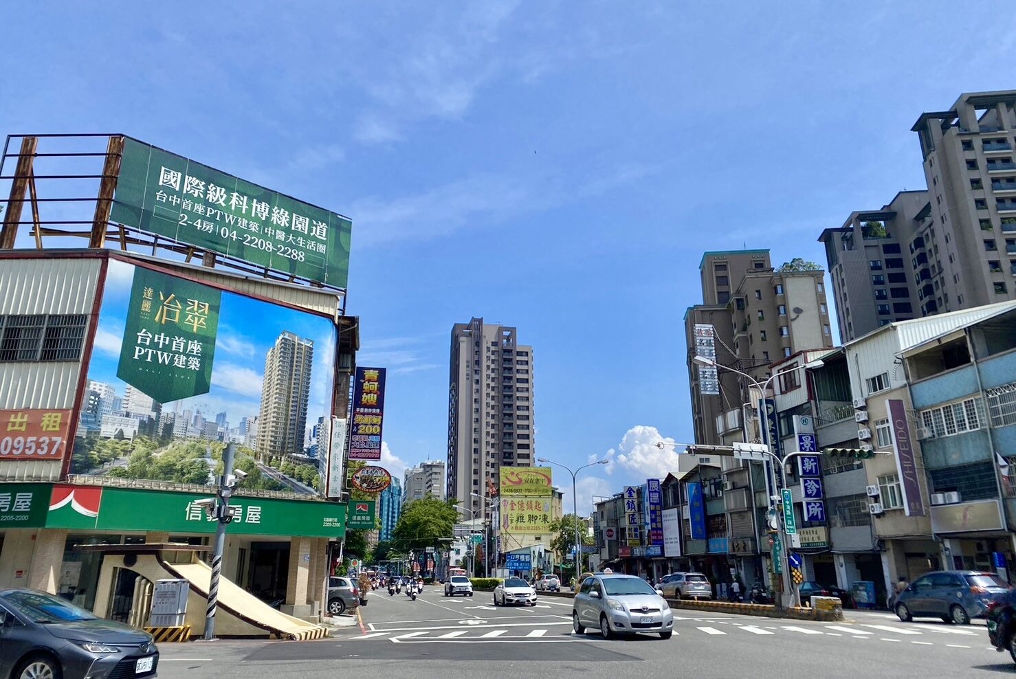 自住客大本營的北區,自育德綠園道「達麗冶翠」公開後,旋即掀起換屋潮。記者宋健生/攝影