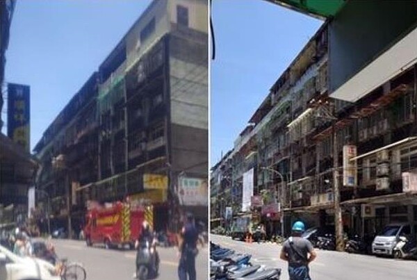 三重工人失足6樓墜落,送醫搶救不治。圖/取自三重蘆洲幫臉書