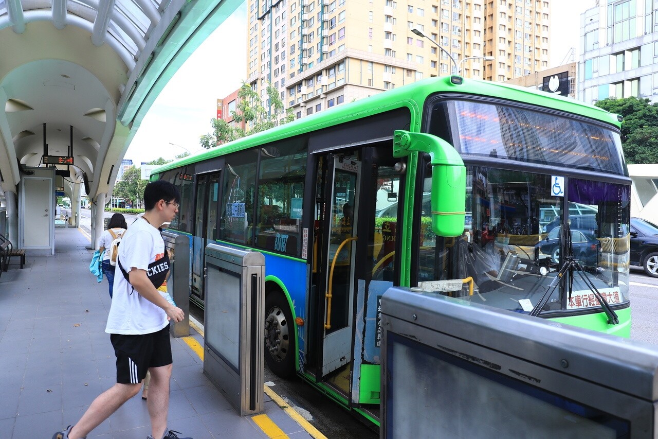 台中市公車示意圖。報系資料照／記者陳秋雲攝影 