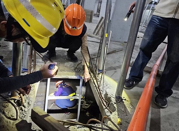 台南市建築工地被查出相當多的病媒蚊孳生源，市府採取嚴厲措施。圖／台南市政府提供
