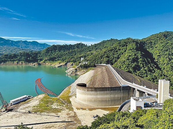 曾文水庫蓄水率進入7月仍僅有1成3，嚴重偏低。（南區水資源局提供／程炳璋台南傳真）