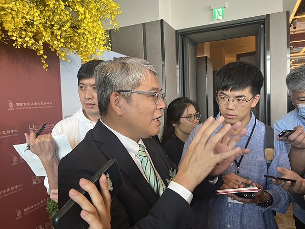 內政部次長花敬群。記者朱曼寧/攝影