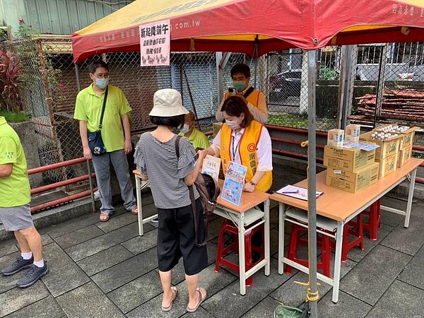 新起里慶端午活動。 （圖／中正萬華樂生活Ｘ有你有我）