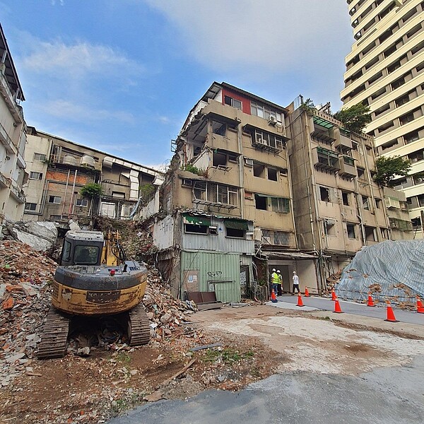 北市府今執行第2案都更代拆作業。圖／台北市政府提供