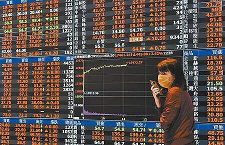 
金融業力爭當沖降稅常態化，財政部審慎評估。圖為股市示意圖。（本報資料照片）
