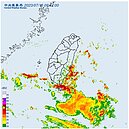 輕颱泰利外圍雲系發威！2縣市豪雨特報　大雷雨警戒範圍曝光 