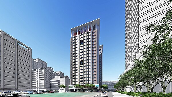 三重三重段社宅模擬圖。圖/新北市城鄉局提供