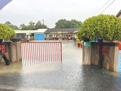 抽水站工程阻雨水宣洩　台南七股20戶淹水