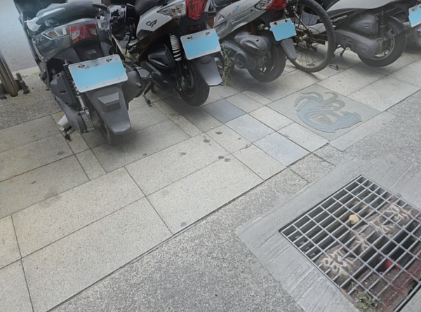 這是「間格線」不是停車格。圖/翻攝市議員黃敏修臉書