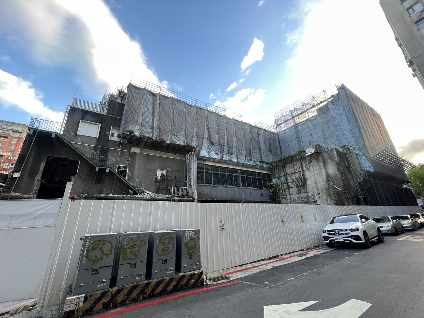 台北國賓飯店改建案。記者朱曼寧/攝影