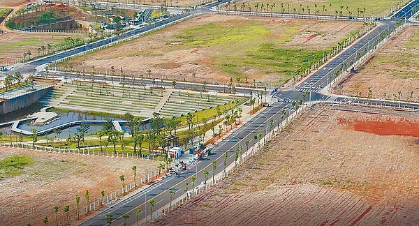 「新北國際AI+智慧園區」有52公頃私有地,市府去年開始啟動媒合土地計畫,但至今僅成功媒合約9案,占地約1公頃。經發局回應,私有地點交時間主要集中在今年5至7月間,潛在投資廠商約有34間,未來將擴大招商。圖/新北市地政局提供