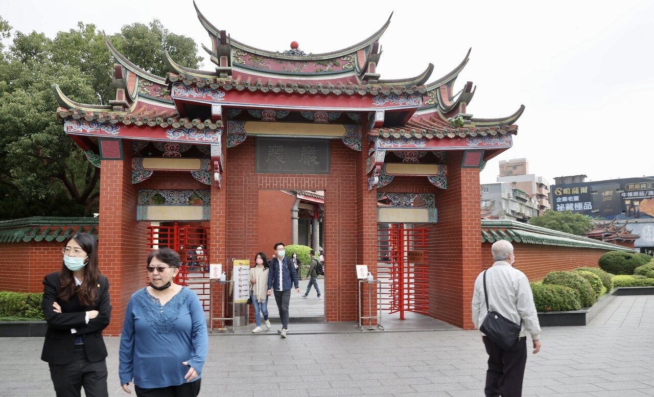 台北行天宮。聯合報系資料照/記者林俊良攝影