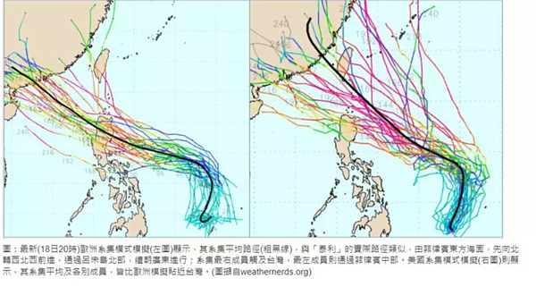 中央大學大氣科學系兼任副教授吳德榮指出,歐美模擬都指出第5號颱風杜蘇芮周五前有機率發展成形,但目前歐、美模擬的「不確定性」,研判是否侵台言之過早,需再觀察。擷自「三立準氣象.老大洩天機」專欄