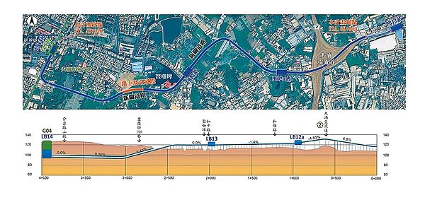 新北捷運三鶯線延伸八德段19日通過環評,未來可與桃園捷運綠線銜接轉乘。(新北市政府捷運局提供/呂健豪新北傳真)