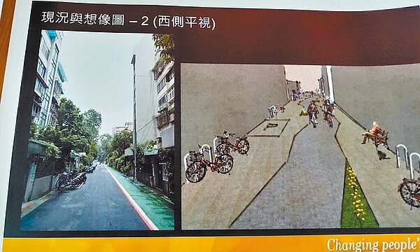 台北市大學里長吳沛璇表示,很多車輛不想等紅燈、抄捷徑,因此都從新生南路轉入溫州街,再行駛到羅斯福路,而巷弄內沒有紅燈,加上道路過直,很多車輛都超速,導致當地居民擔心發生意外。(大學里長吳沛璇提供/丁上程台北傳真)